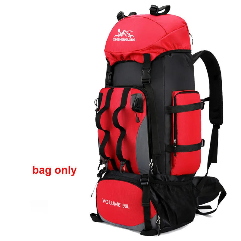 Waterproof Hiking Camping Backpack 90L