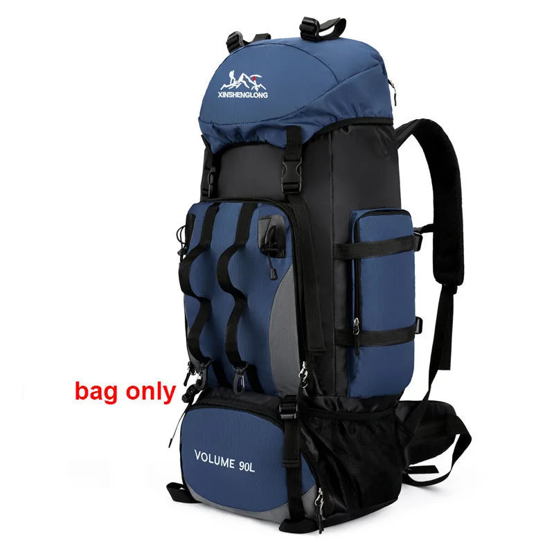 Waterproof Hiking Camping Backpack 90L