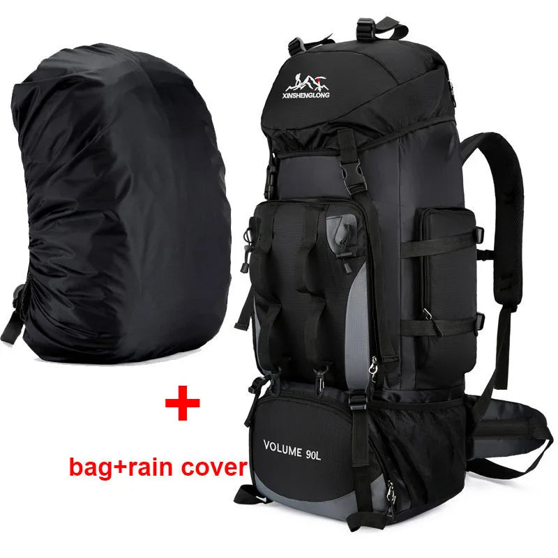 Waterproof Hiking Camping Backpack 90L