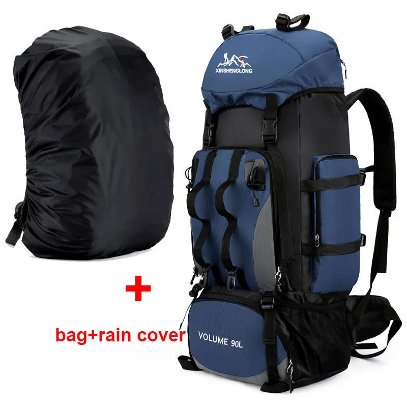 Waterproof Hiking Camping Backpack 90L